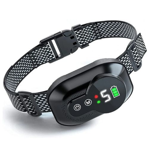 Collar antiladridos de vibración premium perros