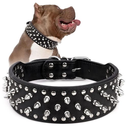 Collar de perro con pinchos
